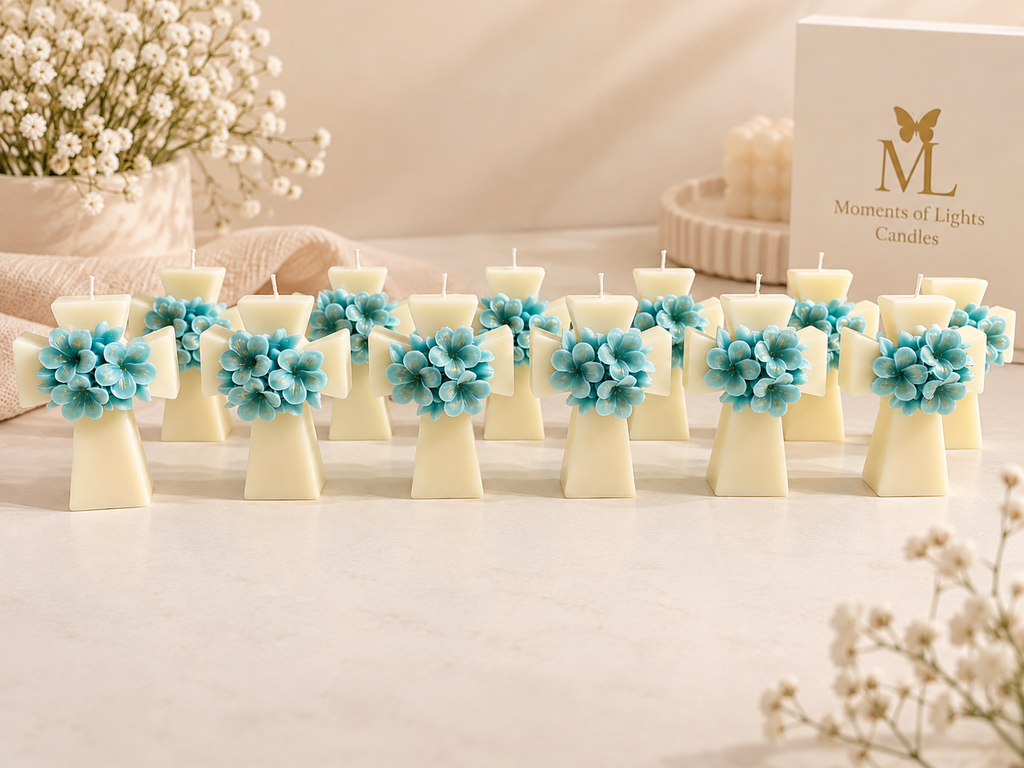 Cross of Light – Personalized Wax Favor